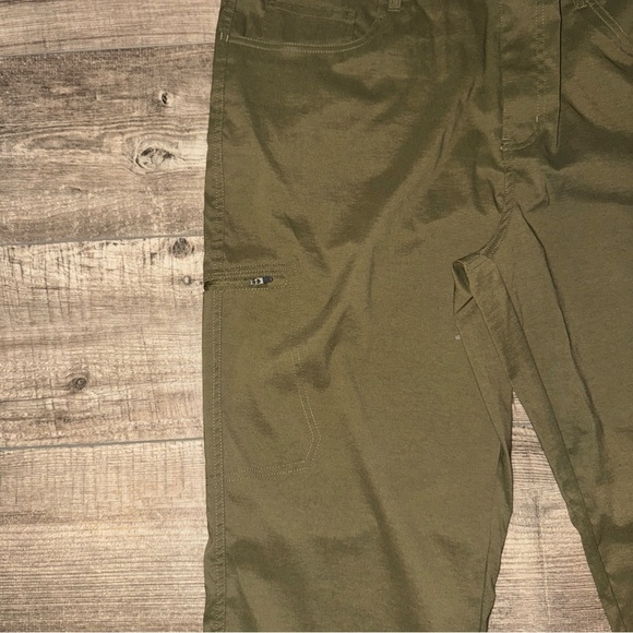 Original Weatherproof Vintage Men's 38x30 Green Stretch Pants Reg. Fit - Picture 2 of 6